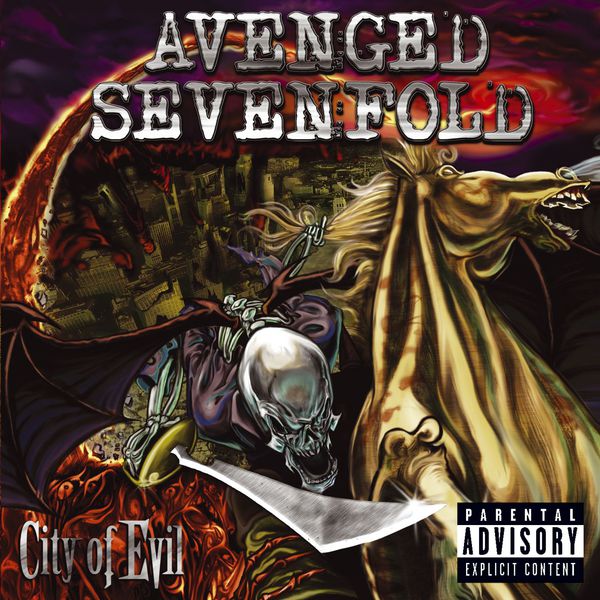 Avenged Sevenfold — City of Evil cover art